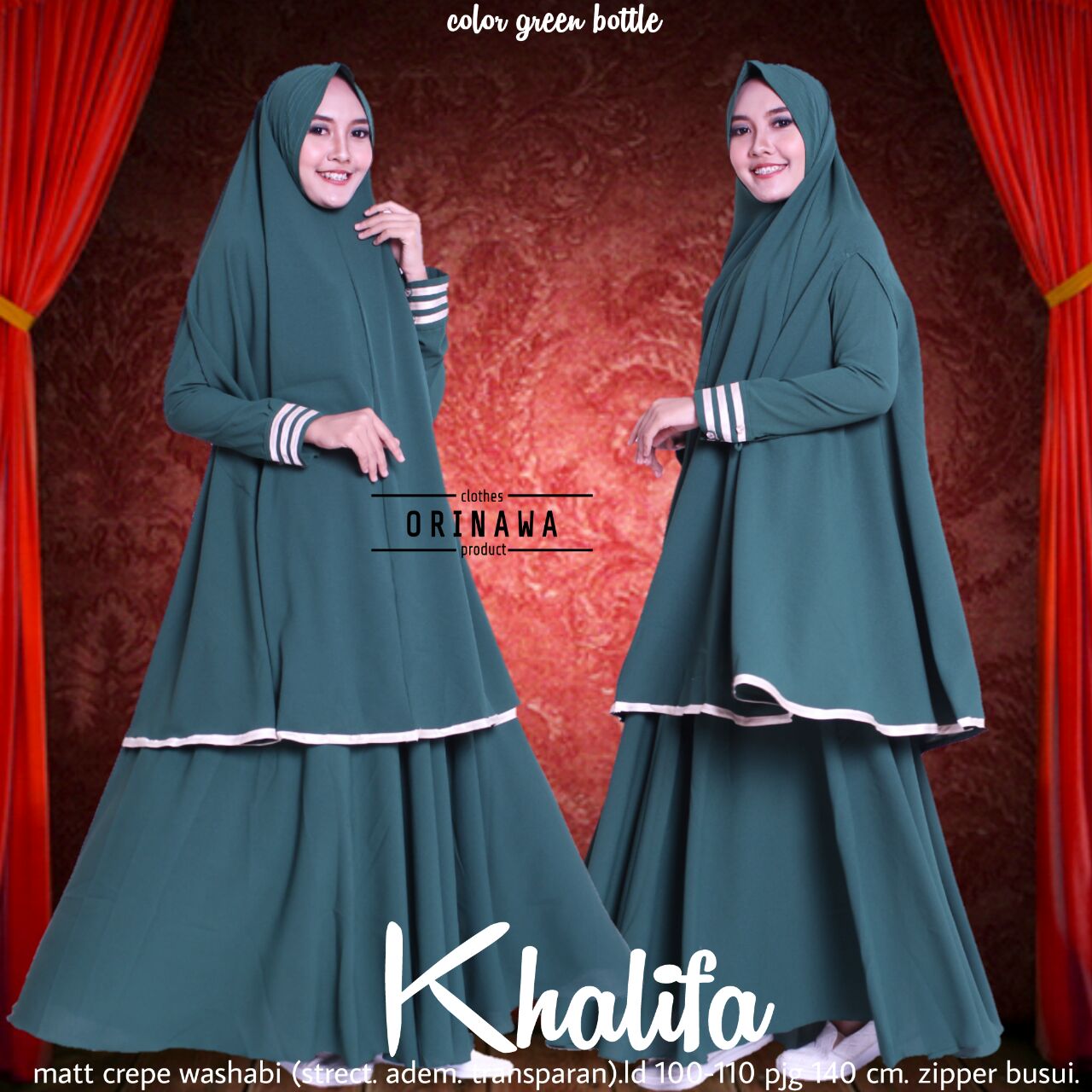 0811 295 7525 Model Baju Muslim Terbaru Nabiilah Store