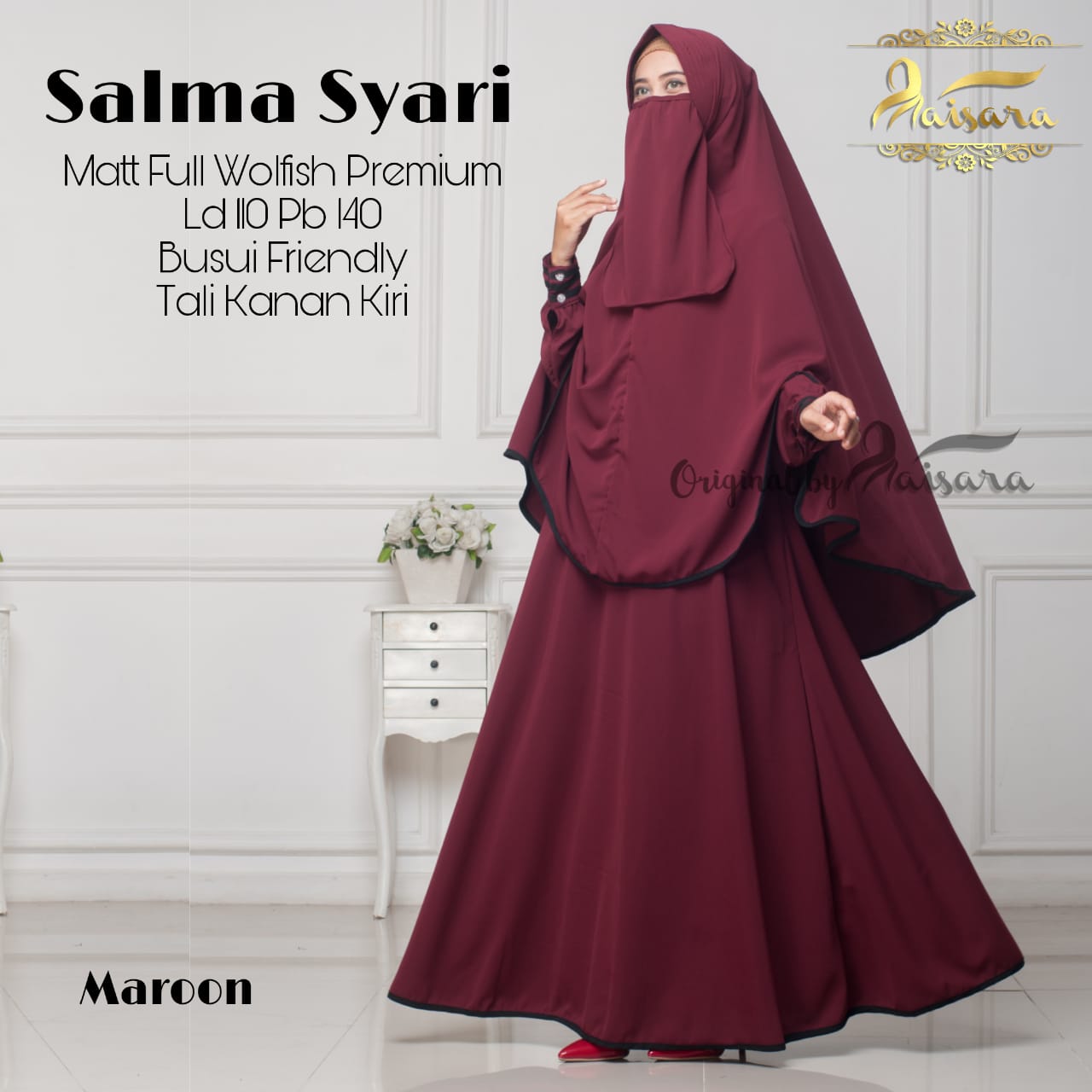 0822 4278 3494 Bisnis Online Baju  Muslim  Nabiilah Store